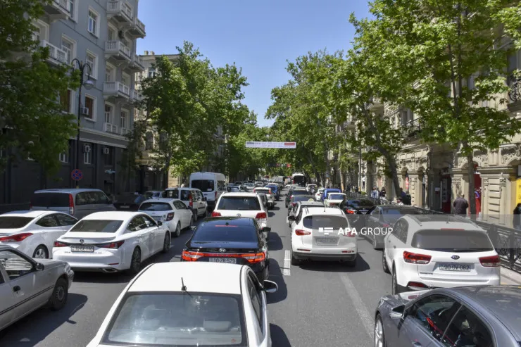 Bakıda bu yollarda sıxlıq var -  SİYAHI 