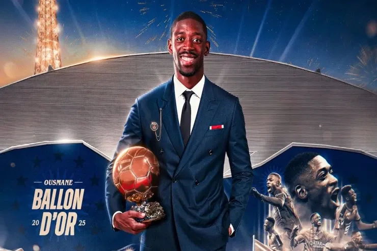 Usman Dembele “Qızıl Top” mükafatının  qalibi oldu