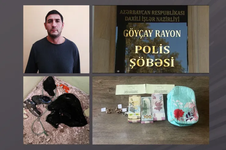 Göyçayda quldurluq edib ölkədən qaçmışdı, tutuldu - VİDEO 