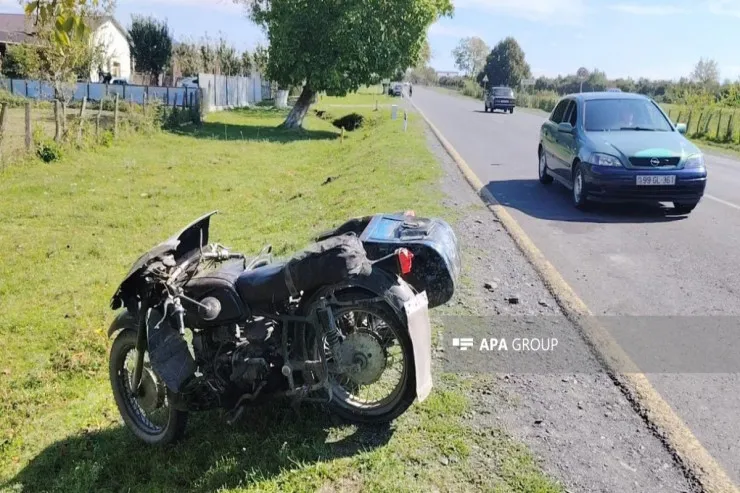 Zaqatalada ər-arvad  qəzada yaralandı