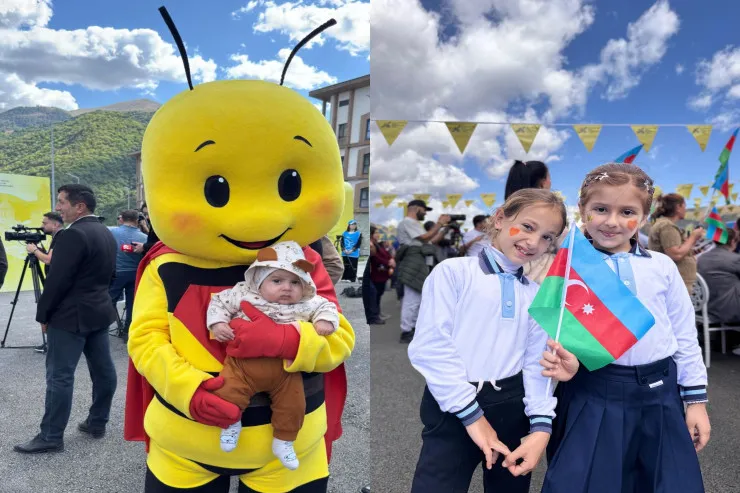 Kəlbəcərdə bal festivalı  keçirildi - VİDEO 