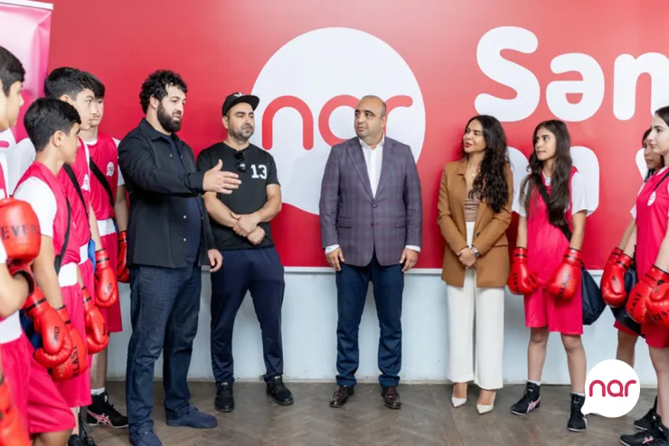 “Nar” gənclərin boks təlimlərinə dəstək olur