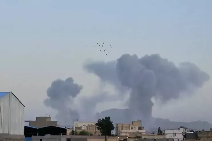 İranın mərkəzində çoxsaylı partlayışlar  baş verdi