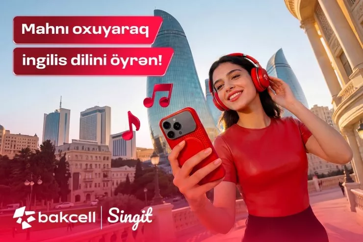 "Bakcell" ilə ingilis dilini “Singit” tətbiqində öyrən