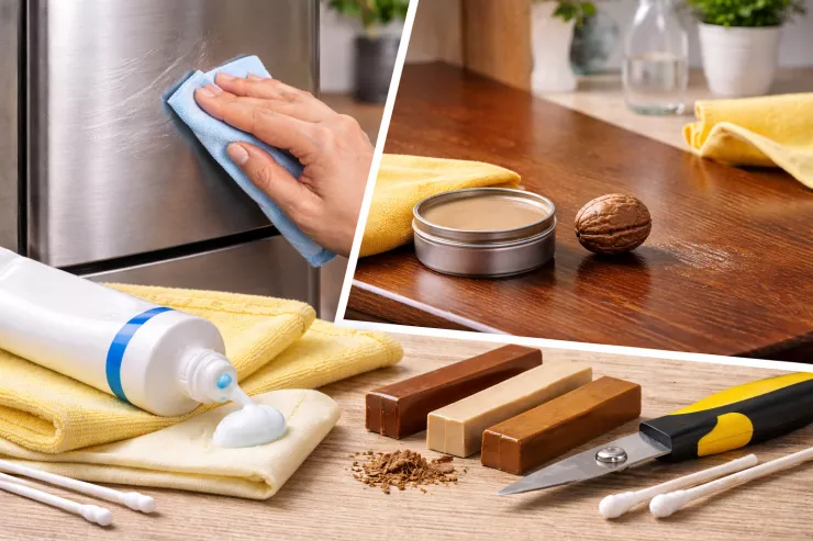 Mebellər və məişət texnikasındakı cızıqları silməyin  sadə və effektiv üsulları