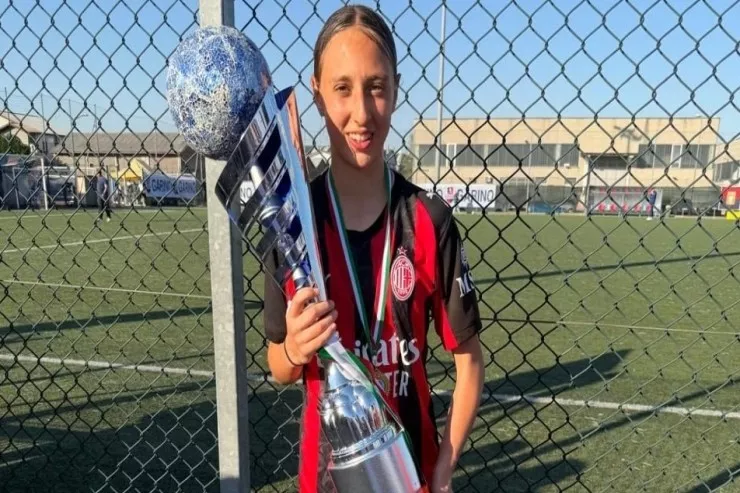 Modriçin qızı atasından əvvəl  İtaliyada kubok  qazandı: “Milan”ın gənclər komandasında oynayır
