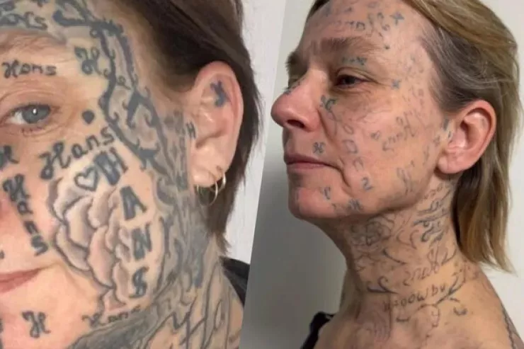 Kişi sevgilisinin bədəninə adını 250 dəfə  döymə etdirdi -  VİDEO 