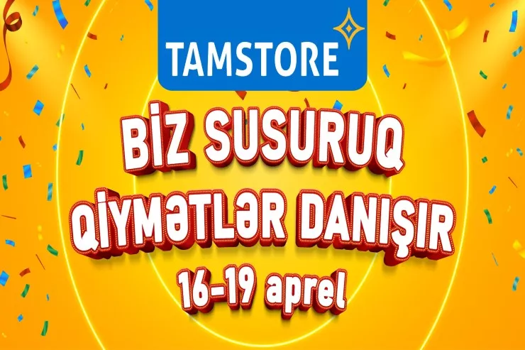 Bu endirim kampaniyasında qiymətlər danışacaq