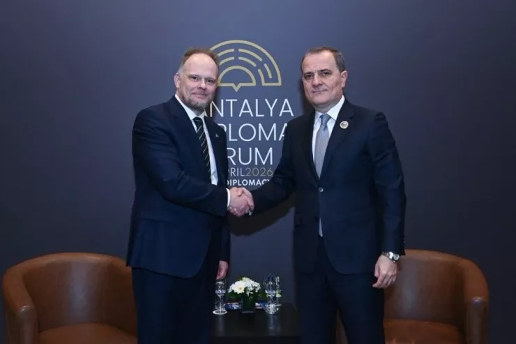 Ceyhun Bayramov Antalya Forumunda  görüşlər keçirdi - YENİLƏNİB 