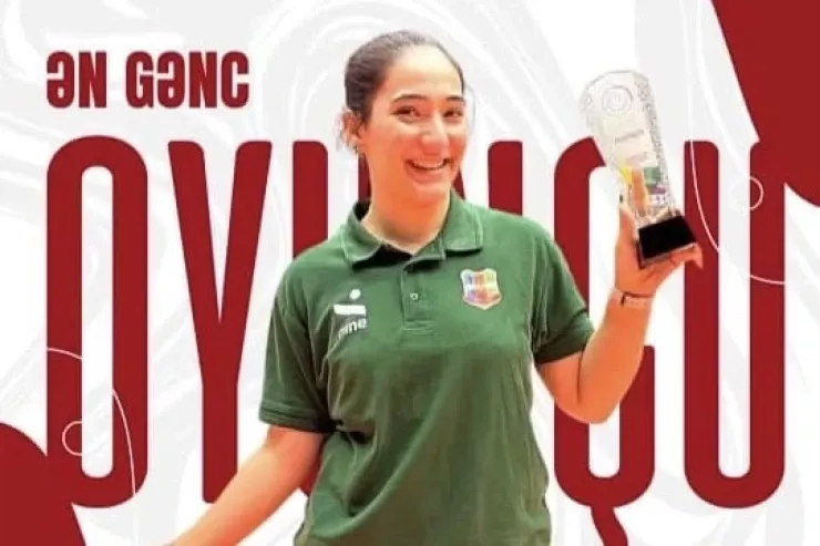 Xədicə Seyidli ən gənc və perspektivli  oyunçu seçildi