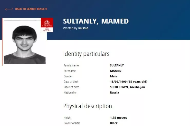 Rusiya bu azərbaycanlını İnterpola verdi  - Terror İTTİHAMI 