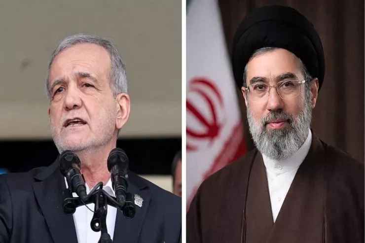 Məsud Pezeşkian həkim kimi  Müctəba Xameneini müalicə edir 