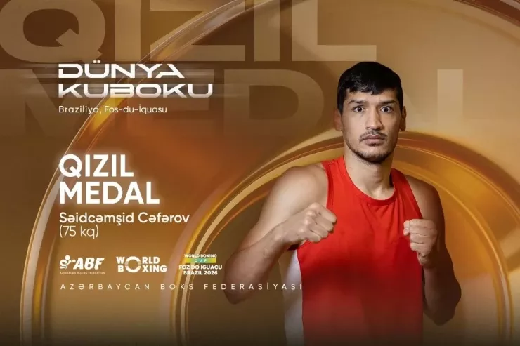 Boksçumuz Dünya Kubokunda qızıl medal  qazandı