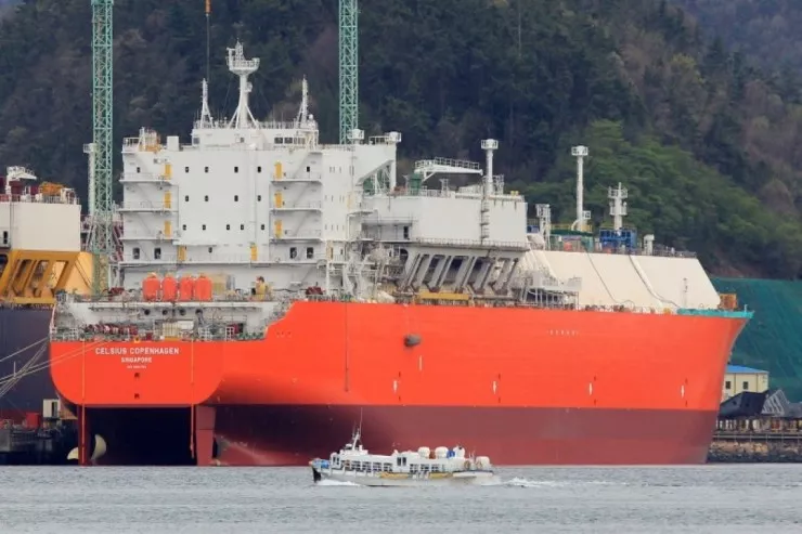 Çində ən böyük  LNG tankeri istifadəyə verildi