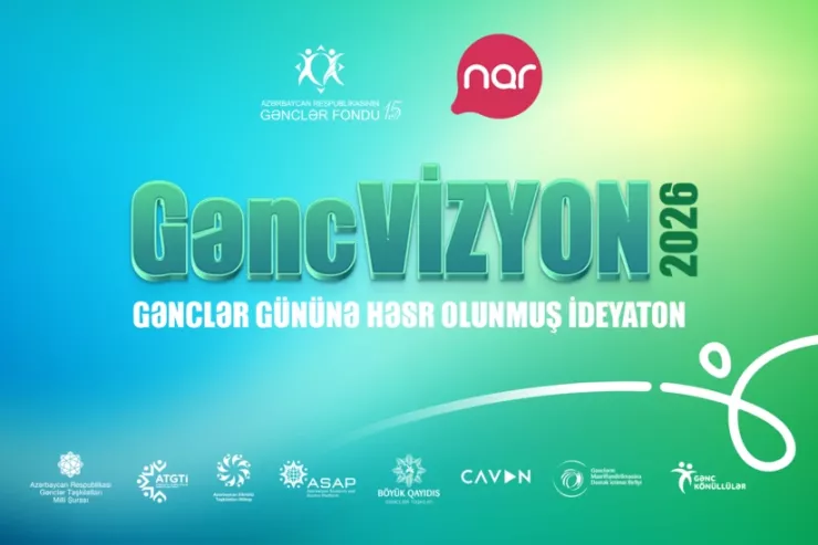"Nar" və Azərbaycan Gənclər Fondu "GəncVİZYON" layihəsinə start verir