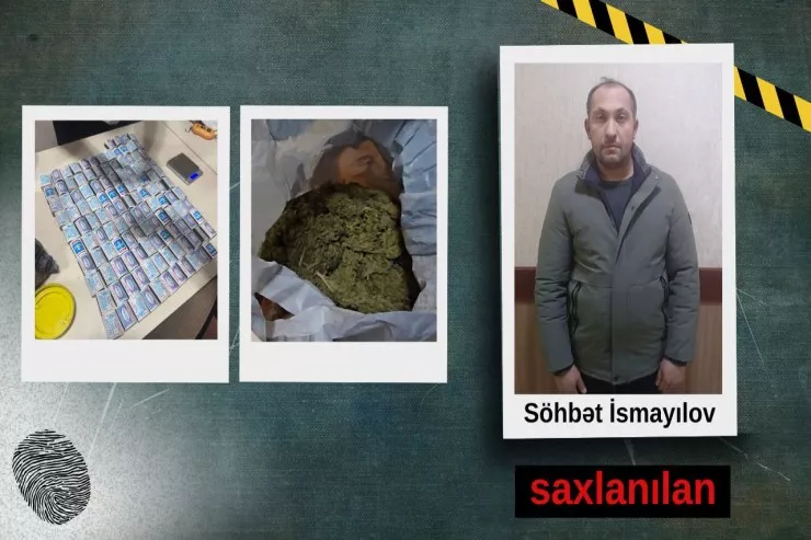 İsmayıllıda meşədə   narkotik gizlədən həbs olundu - VİDEO 