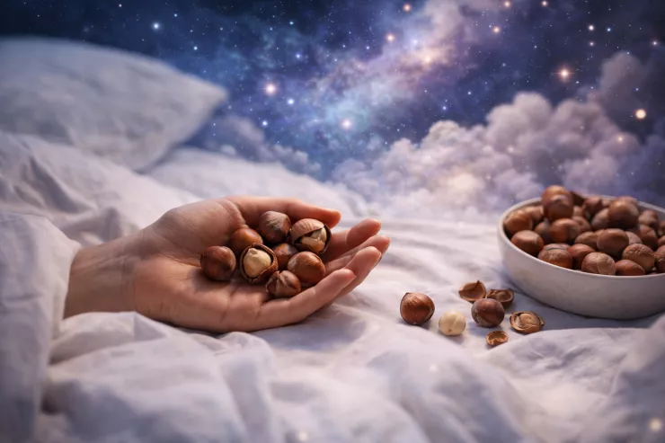 Yuxuda fındıq yemək  nə deməkdir?