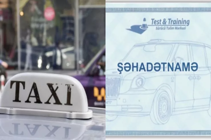Taksi sürücüsü sertifikatını satanlar var? - AYNA xəbərdarlıq etdi 