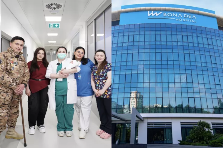 Liv Bona Dea Hospitalda qazi ailəsinə həyat bəxş edilib