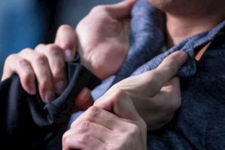 Göyçayda kafedə QANLI DAVA  - ölən var