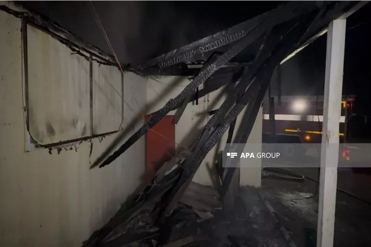 Ucarda məktəbdə  yanğın olub 