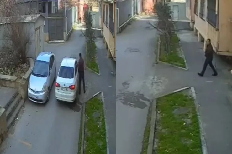 Qohumunun evindən  10 minlik oğurluq edib əyləncəyə   xərclədi - VİDEO 