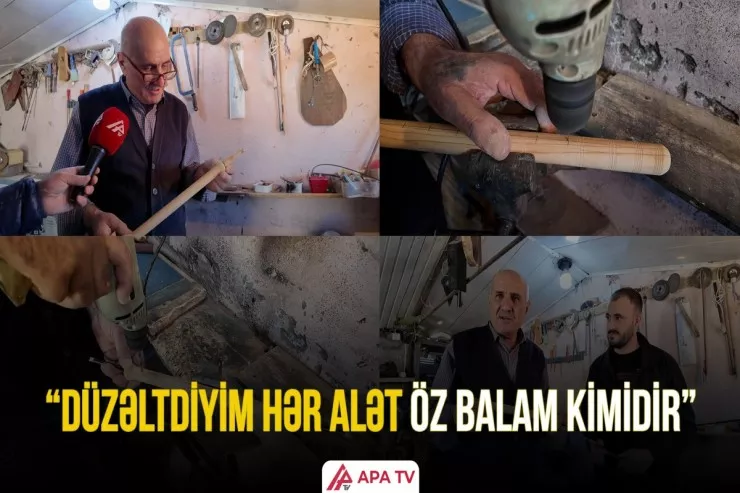 Balaban və kamança ustasının emalatxanasında BİR GÜN  -VİDEO 