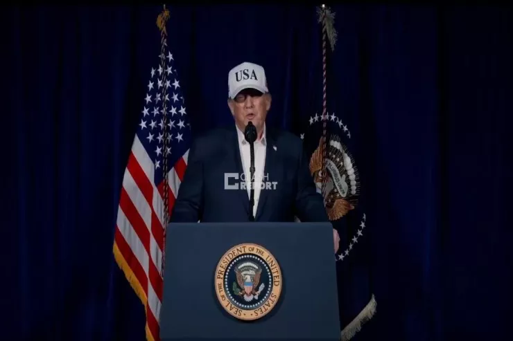 "ABŞ İranın raket sənayesini tamamilə məhv edəcək" - TRAMP  - VİDEO 