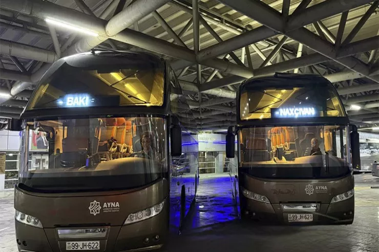 Bakı-Naxçıvan-Bakı avtobus reysləri dayandırıldı