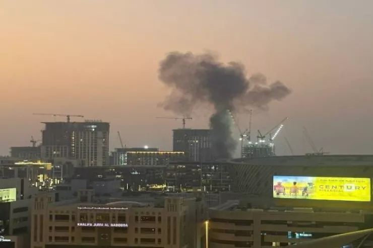 Dubaydakı ABŞ mövqelərinə hücum edilib - VİDEO 