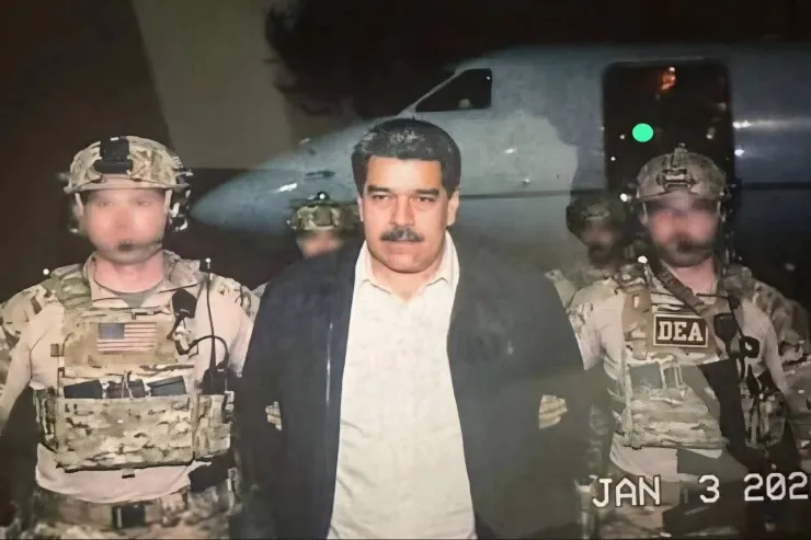 Saxlanılan Maduronun ilk FOTOSU 