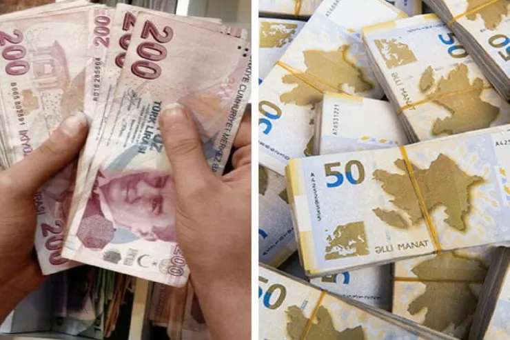 Azərbaycan manatı bir ildə türk lirəsinə qarşı  görün necə bahalaşıb 