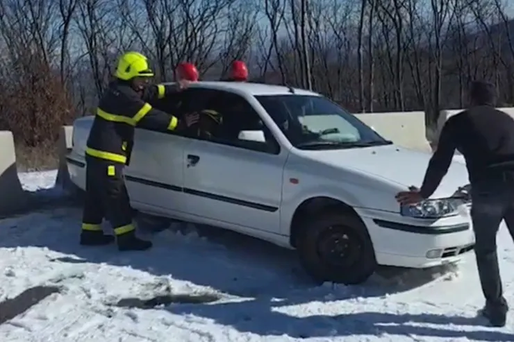 Xocalıda yolda qalan vətəndaşlara belə köməklik göstərildi-VİDEO 