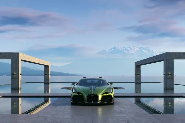 "Bugatti"nin yeni modeli  nümayiş olunacaq