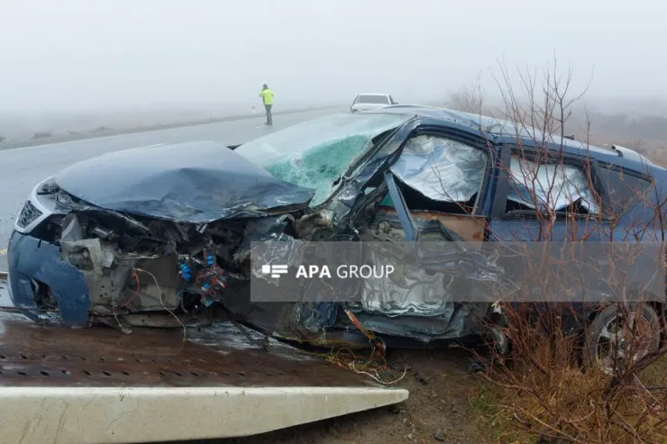 Hacıqabulda zəncirvari QƏZA:  5 yaralı var