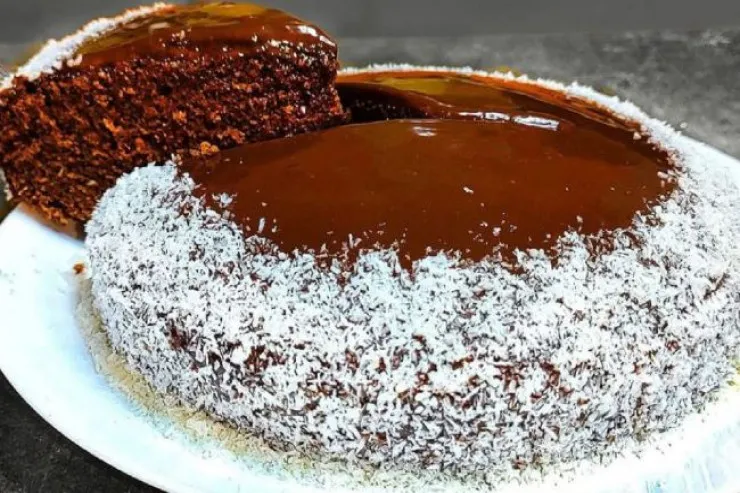 Çay üçün büdcəyə uyğun  şokoladlı piroq RESEPTİ 