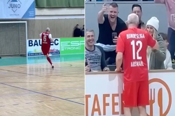 "Bavariya"nın əfsanəsi  57 yaşında futzal  oynayır: azarkeşdən pivə  istədi