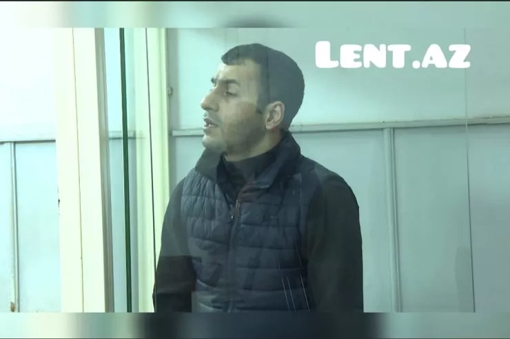 Bakıda məsciddə yatan adamı  vəhşicəsinə öldürən DANIŞDI - VİDEO 