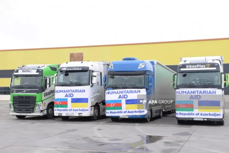 Azərbaycan Ukraynaya 1 milyonluq  humanitar yardım göndərdi - VİDEO 