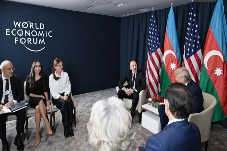 Azərbaycan və ABŞ prezidentlərinin görüşündən FOTOLAR 