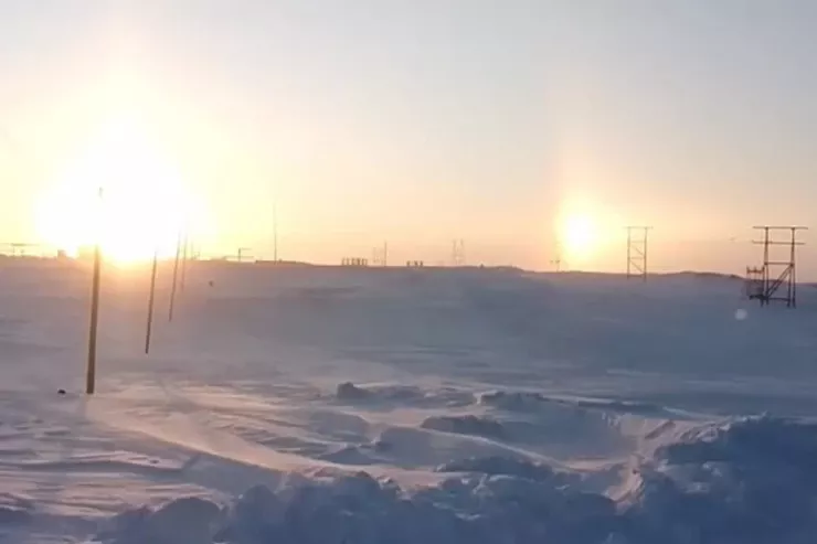 Bu ərazidə iki günəş  göründü - İNANILMAZ GÖRÜNTÜLƏR