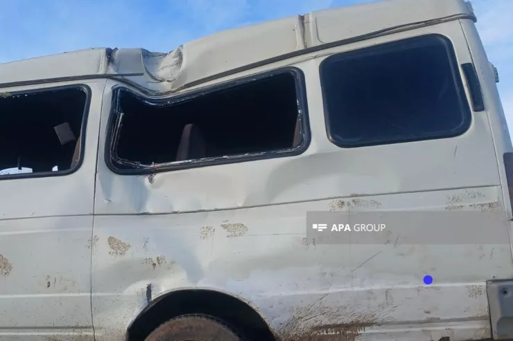 Samuxda fəhlə daşıyan avtobus aşdı , ölən və yaralılar var -FOTOLENT  -YENİLƏNİB 