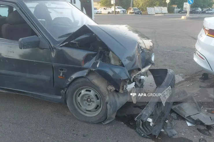 Göyçayda zəncirvari qəza:  xəsarət alan var