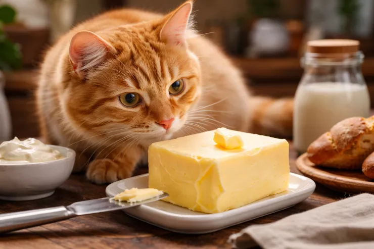 Pişiyə kərə yağı  verə bilərsinizmi? Riskləri və faydaları AÇIQLANDI 