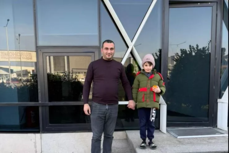 Bakıda itən Səid  ailəsinə təhvil verildi: anası DANIŞDI - VİDEO 