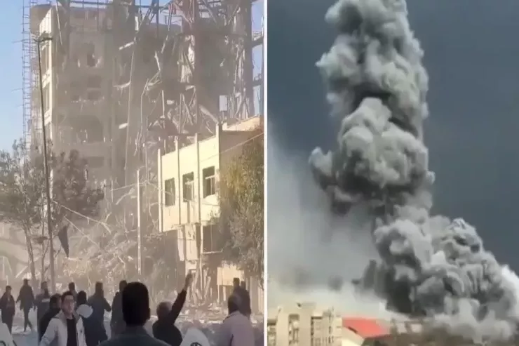 İsrail yeni ayətullahın  seçildiyi məclisi vurdu - VİDEO 