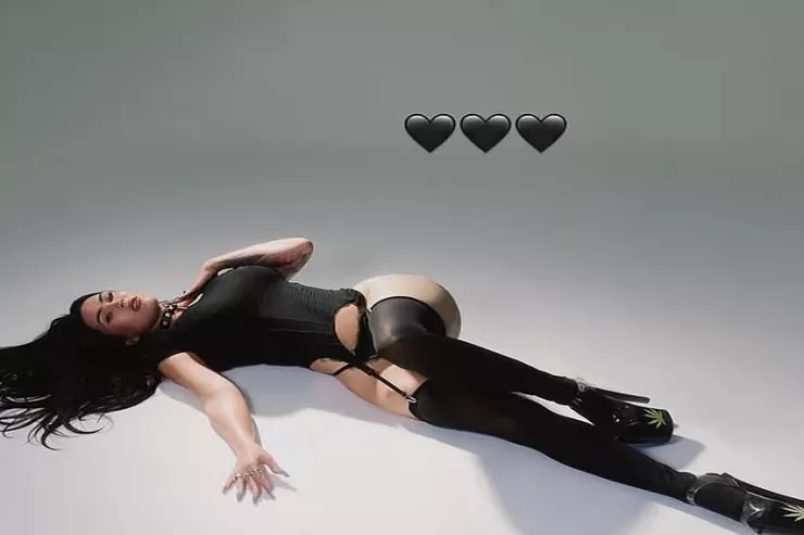 Meqan Foks “Instagram”a bu obrazda  qayıtdı