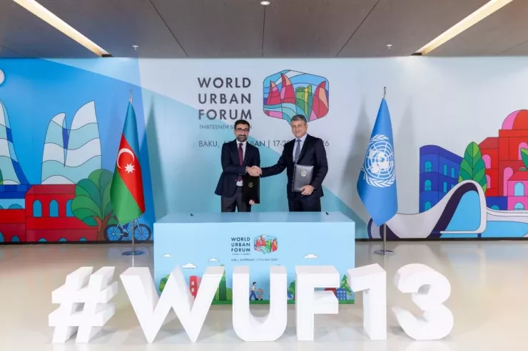 WUF13 çərçivəsində “Təmiz Şəhər” ASC ilə memorandum imzalandı