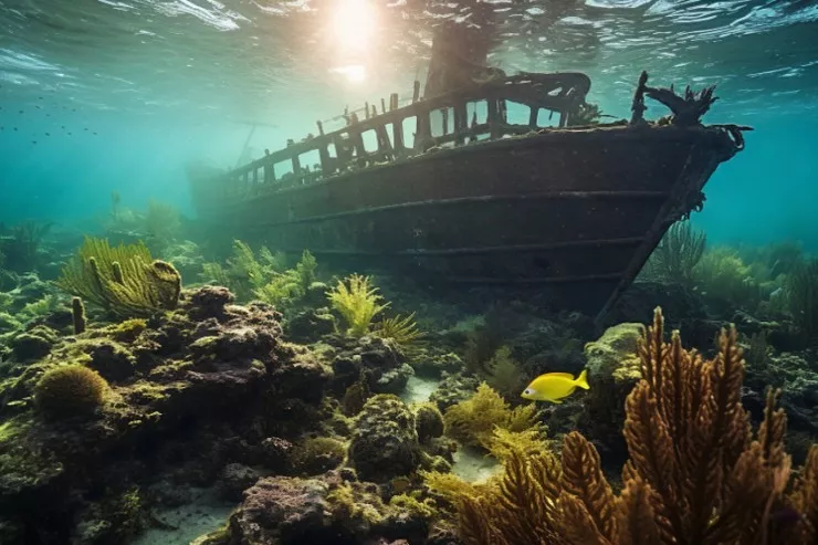 650 il əvvəl  batan gəminin qalıqları tapıldı