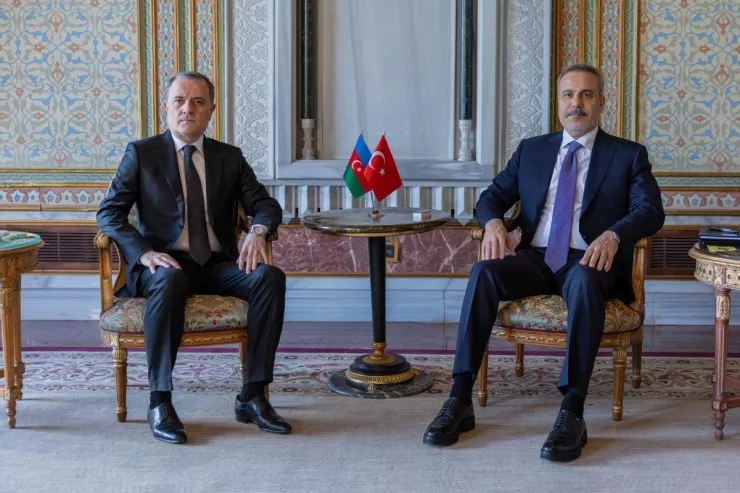 Ceyhun Bayramov Hakan Fidanla görüşdü - YENİLƏNİB 